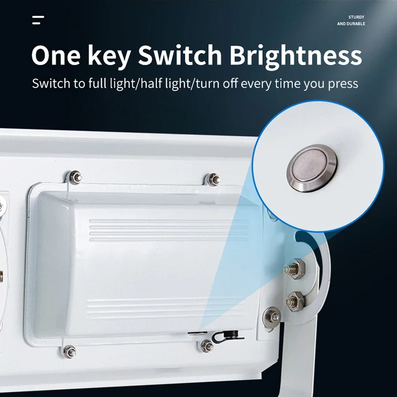 YYHCHigh Brightness High Power Led Emergency Scene Light Wall Mounted Field Light Portable Ip65 Waterproof Rechargeable Floodlig