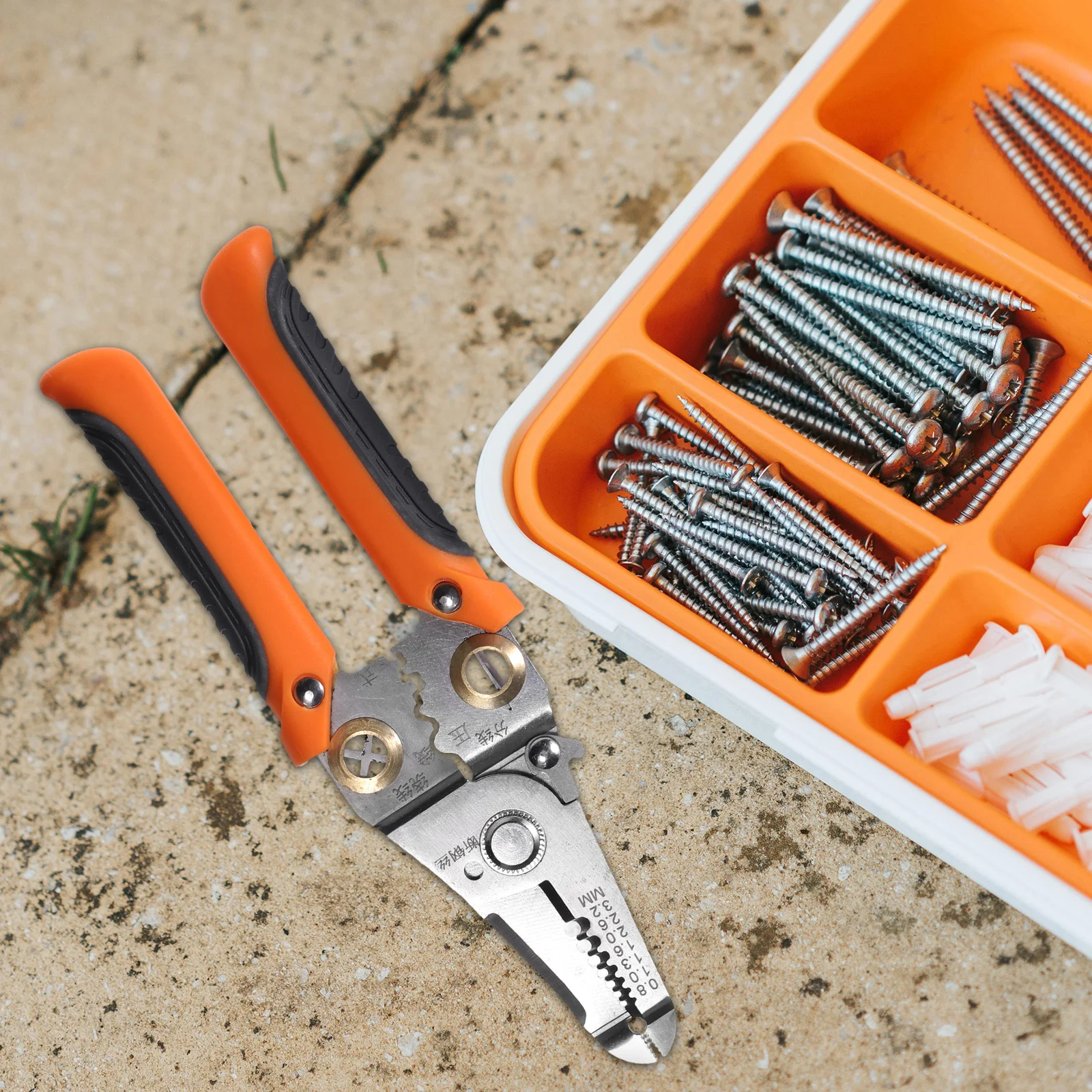 

Multifunctional Electricians Pliers Wire Stripper Cutting Tool Durable Manual Precision Stripping Electrical Disconnect