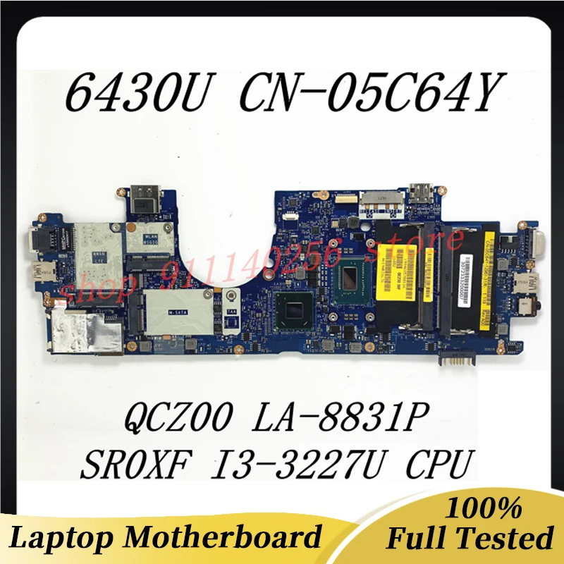 CN-0H5YVY 0H5YVY H5YVY Mainboard FÜR DELL XPS 13 7390 Laptop Motherboard Mit SRG0N I7-1065G7 CPU LA-G172P 100% Volle Arbeits Gut