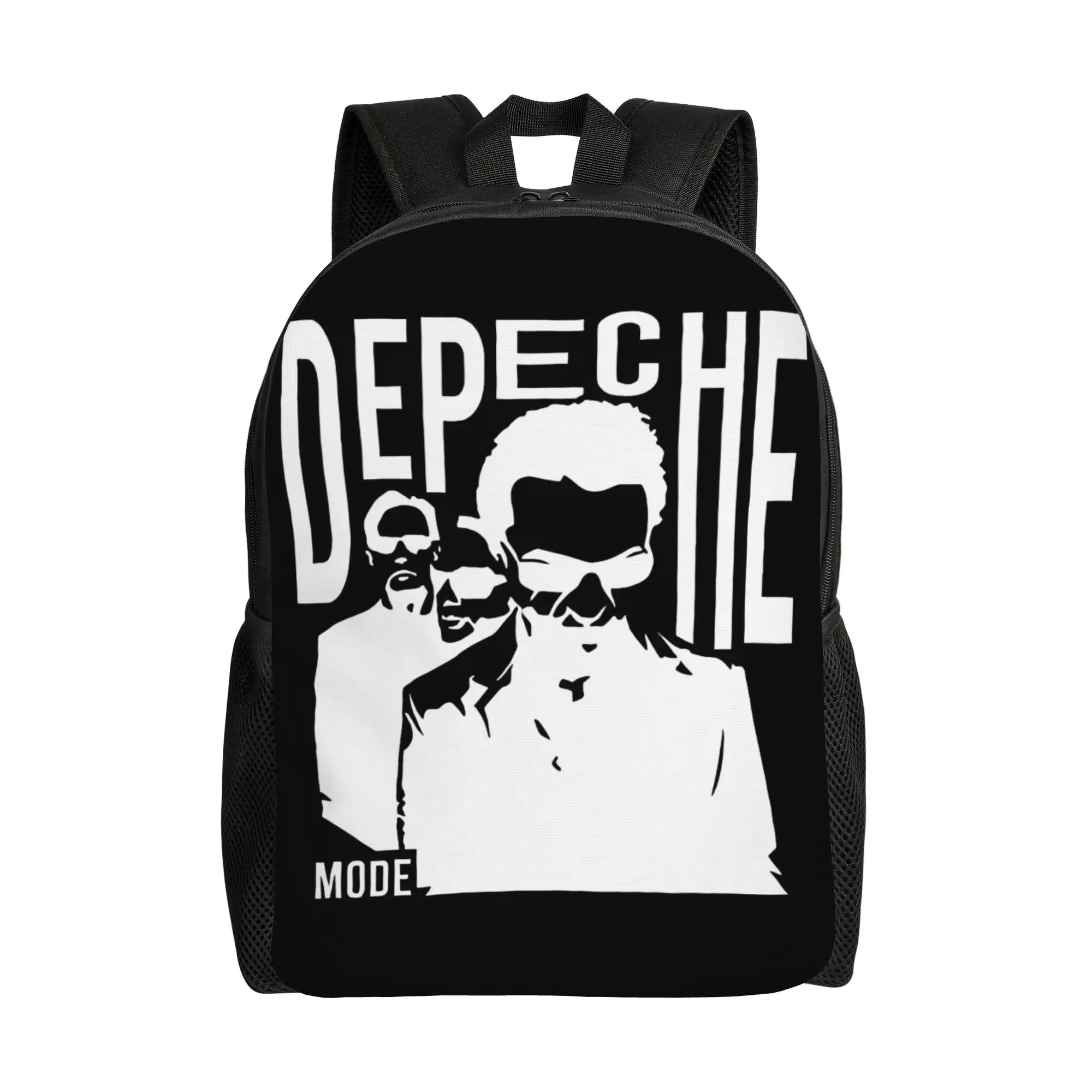 

Рюкзак Depeche Synthpop Mode1 Depeche Band Mode Schoolbag для мужчин, повседневная сумка для ноутбука большой вместимости, сезон «Снова в школу»