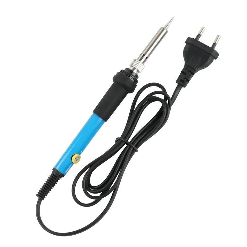 

019 Adjustable Constant Temperature Internal Heating Electric Soldering Iron 220V 60W 900M Tips With EU Plug