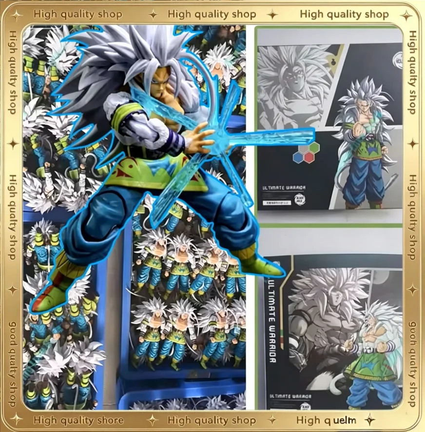 Figuras de Acción de Anime Black Hole Toys & TK Custom Dragon Ball SHF Super Saiyan 5 SSJ 4 Son Goku Son Gohan Xicor, Modelos de Juguetes de Regalo