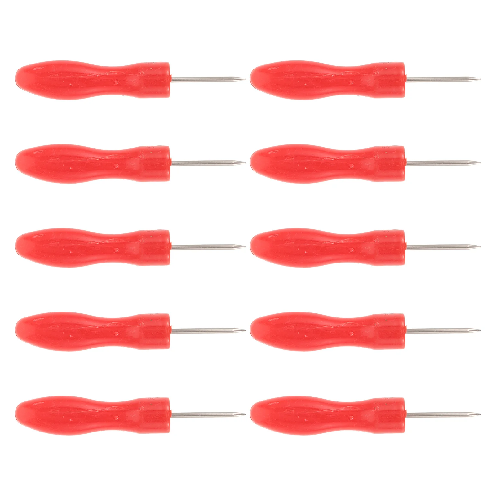 

10Pcs Eyelash Glue Bottle Piercing Needles Precision Stainless Steel Anti-Blocking Nozzle Pins Salon Supplies for Lash Extension