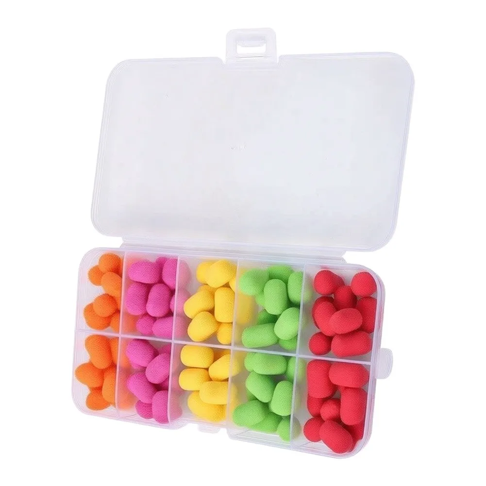 Grass Bait Floaters Floating Fishing Beads Multiple Size Floating Baits Floating Bait High Buoyancy Design Sturdy Foam Material
