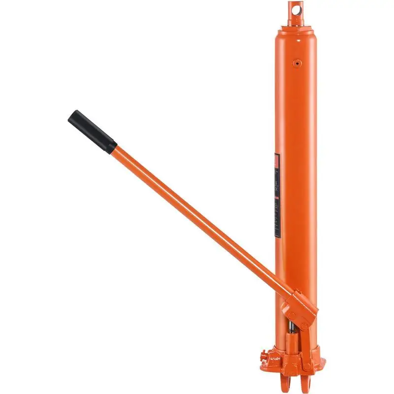 

Hydraulic Long Ram Jack, 3 Ton Engine Hoist Cylinder with Single Piston Pump And Clevis Base, Hydraulic Ram Cylinder for Engine Lift Hoists, Hydraulic Garage/Shop Cranes, Mechanical, Farm