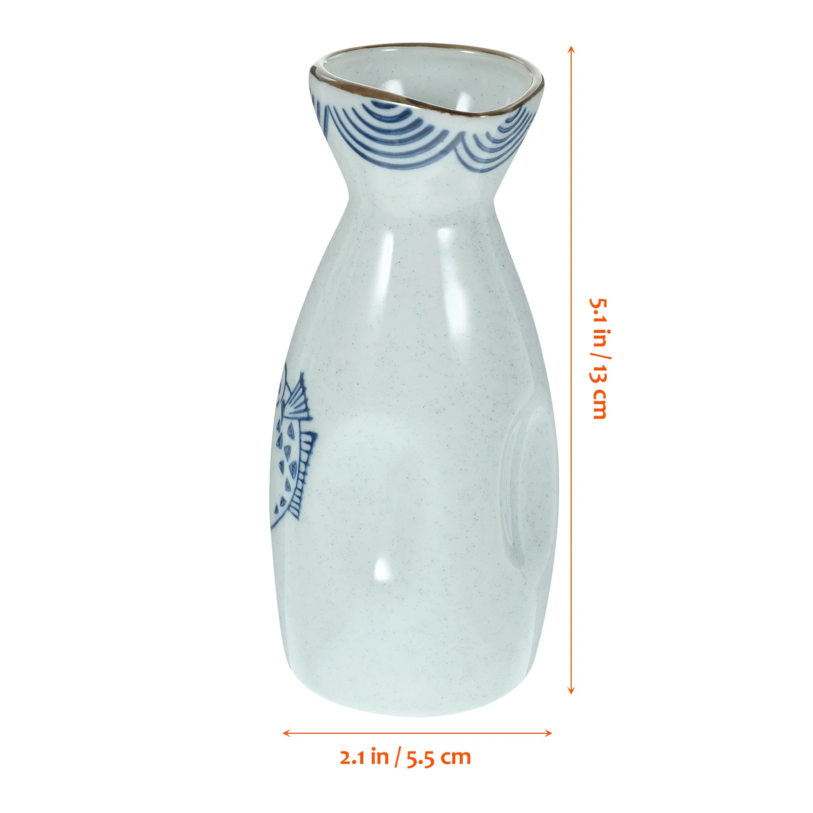 

1Set Multi-Function Sake Set Ceramic Materials Smooth Texture Party Supplies Japanese Sake Set Party Supplies Liquor Holders