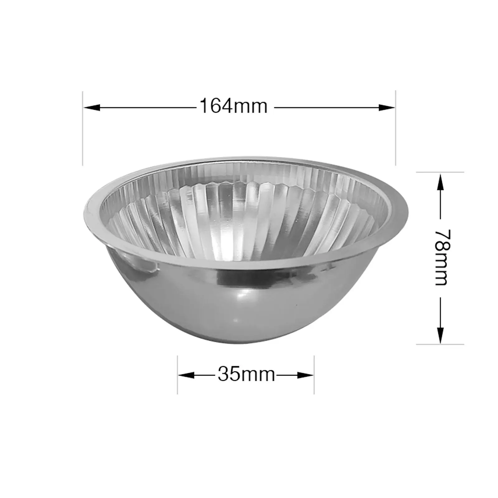 Recessed Can Light Cover Metal Aluminum Lamp Shade Aluminum Reflector for