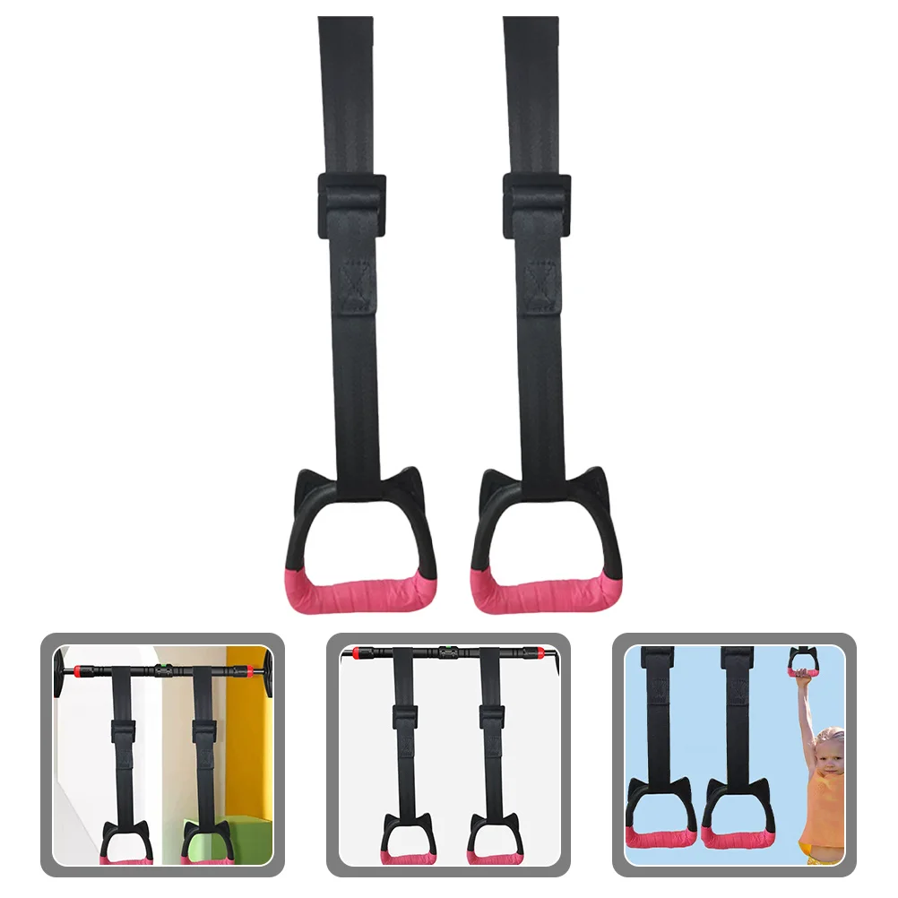 

1Set Baby Crib Pull Ring Safe Comfortable Grip Eye-Catching Design Portable Learning Standing Tool Baby Crib Pull Ring