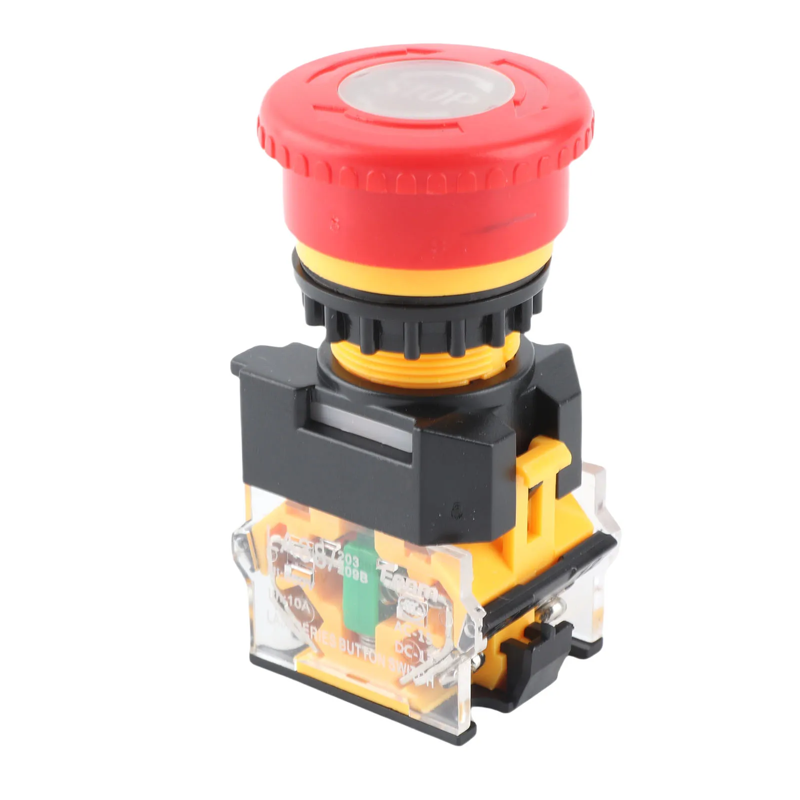 Picture 4: Emergency Button Emergency Stop  220 380V 22MM with Big Mushroom Head for Contactor for Relay for Electromagnetic Starter
