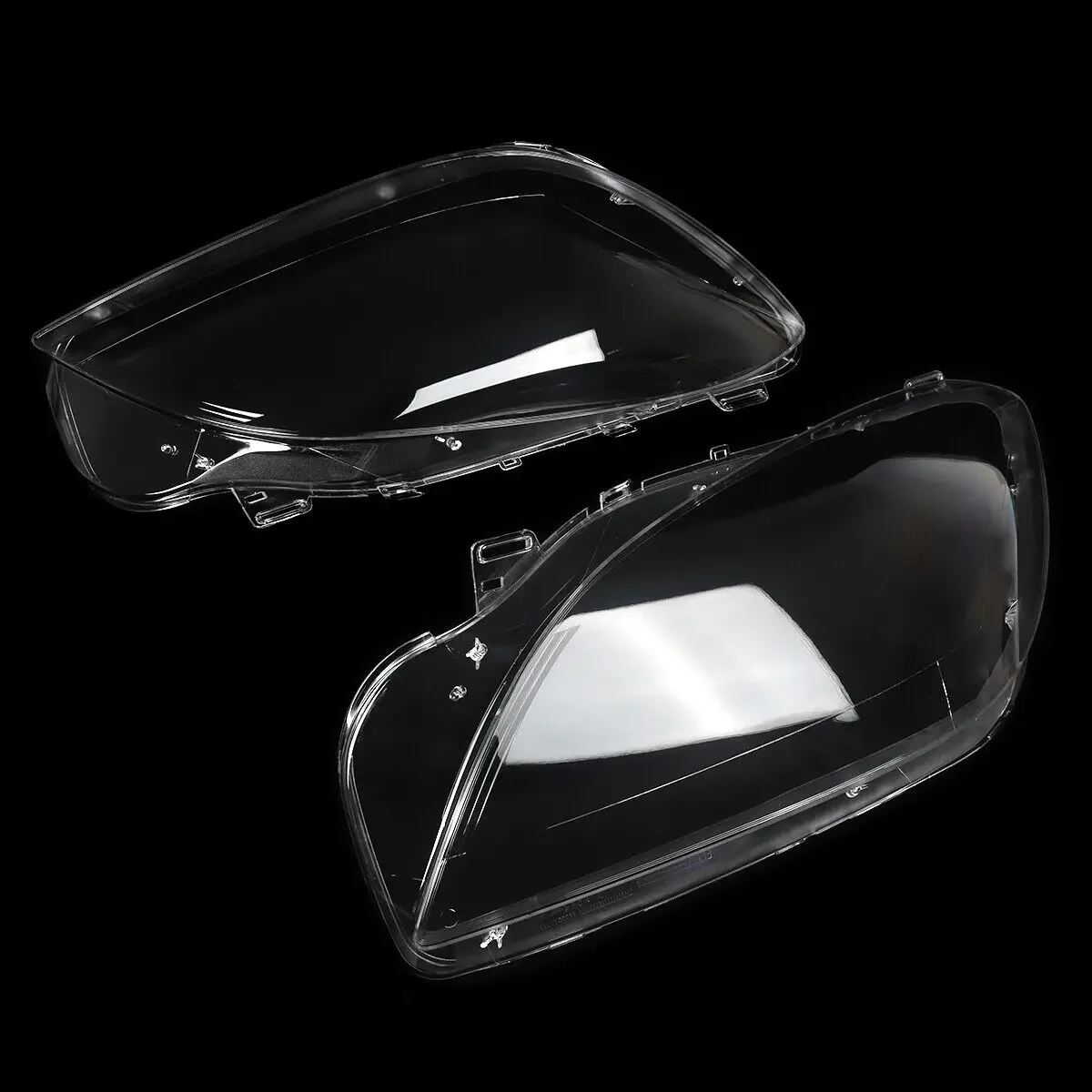 Car Headlamp Lamp Shade For Mercedes Benz ML W166 ML 2011 2012 2013 2014 2015 Shade Headlight Lens Clear Cover Left+Right view 4