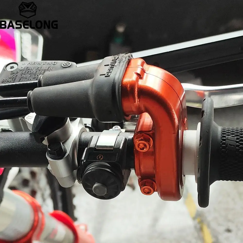 รถจักรยานยนต์ CNC อลูมิเนียมควบคุมคันเร่งฐานปลอกสําหรับ KTM 250XC-W 300XC-W 250 300 XCW TPI 2018 2019 2020 350XCF-W 500XCF-W