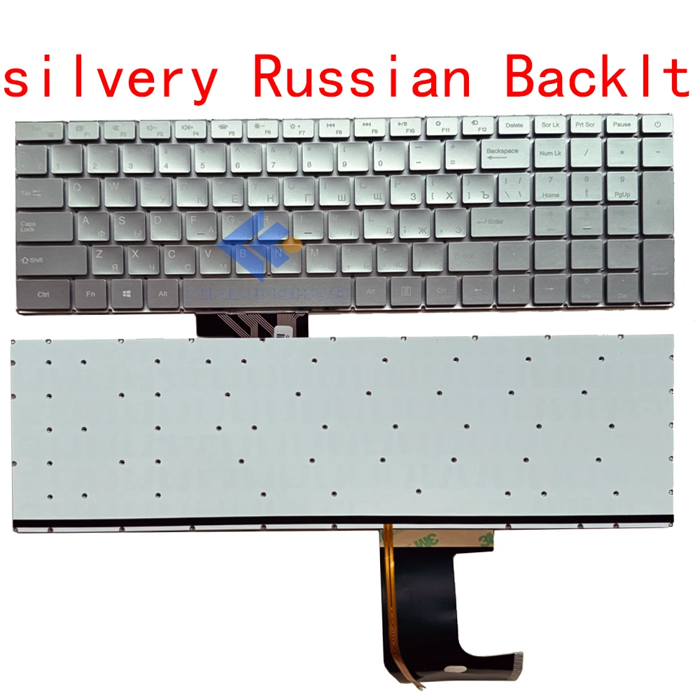 XIN-Russian Backlit Keyboard for TECLAST ZX-350-11 YX-5117 W20191007 ZX-350-26 YX-7711 W20220827 With Backlit X-350-11 JL-0042-D
