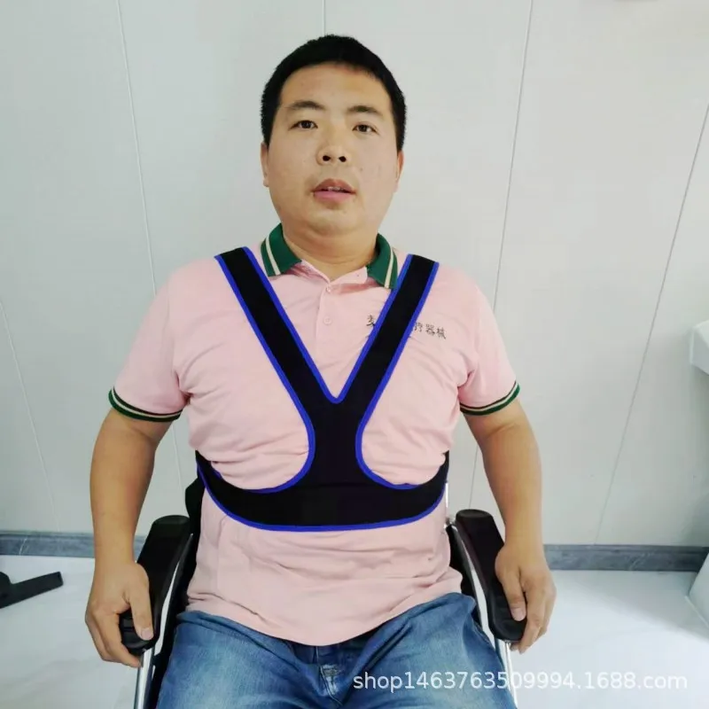 Wheelchair safety belt, fixed safety belt, elderly wheelchair, anti fall, anti slip, anti tipping, approximately strap