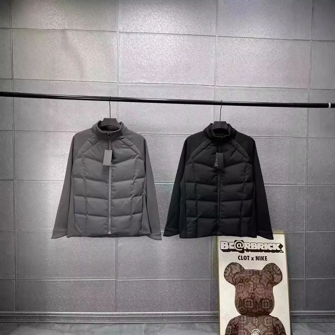 الشتاء سليم الوقوف طوق أسفل سترة رجل خياطة بطة بيضاء أسفل الرياضة المشي لمسافات طويلة معاطف رجل jaquetas masculina de inverno JK-203