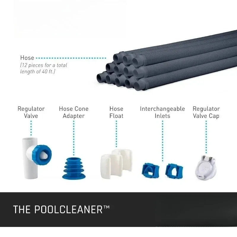Applicable to Hayward W3PVS20GST Poolvergnuegen Suction Pool Cleaner for In-Ground Pools up to 20 x 40 ft.(Automatic Pool Vaccum