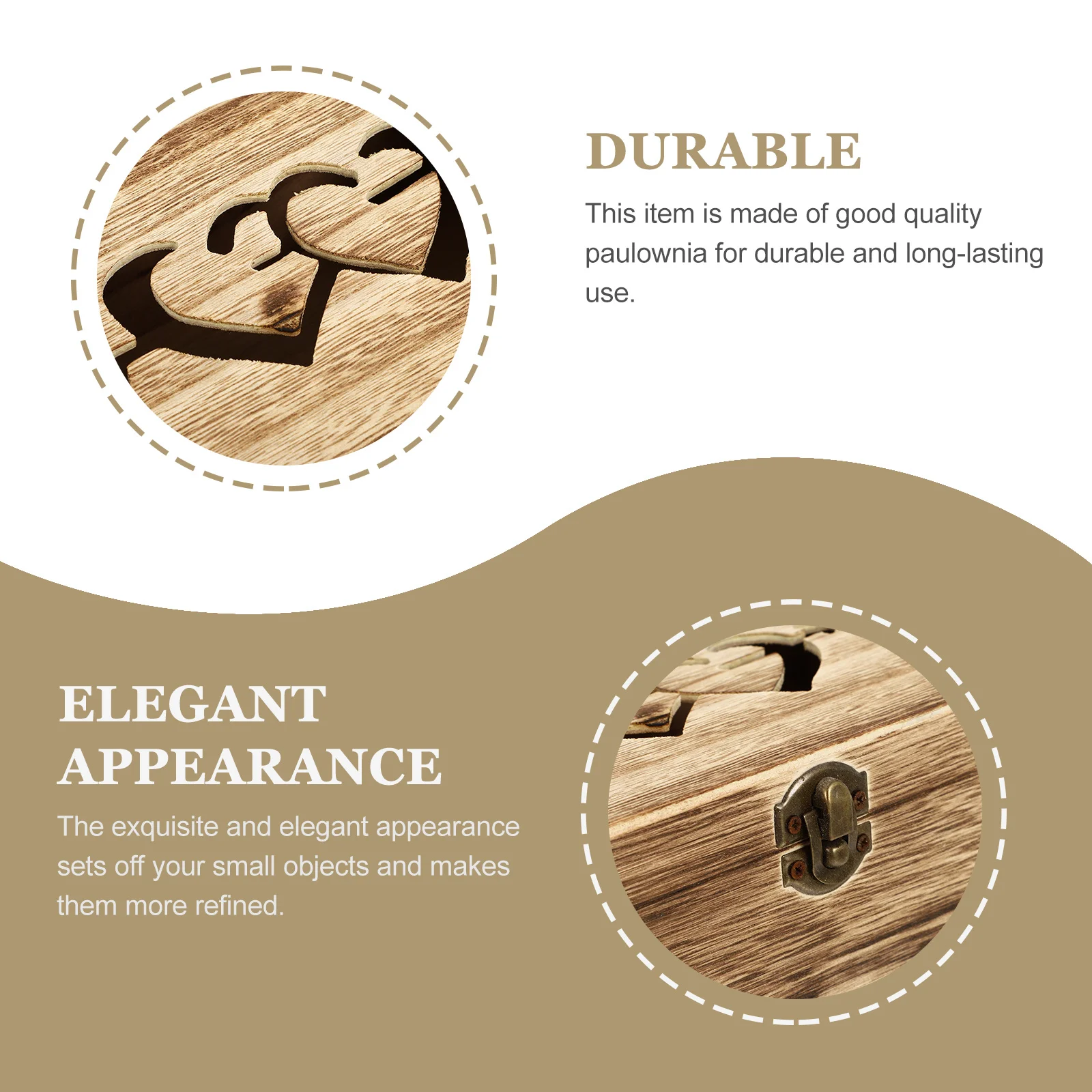 

Wooden Storage Box Jewelry Display Case Boxjewelry Necklace Holder Organizer Travel