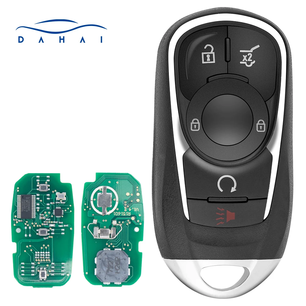 dahai car HYQ4AA HYQ4EA id 46 chip Remote Key Fob for Buick Envision Enclave Lacrosse Regal Sportback TourX Encore GX 315/433MHz