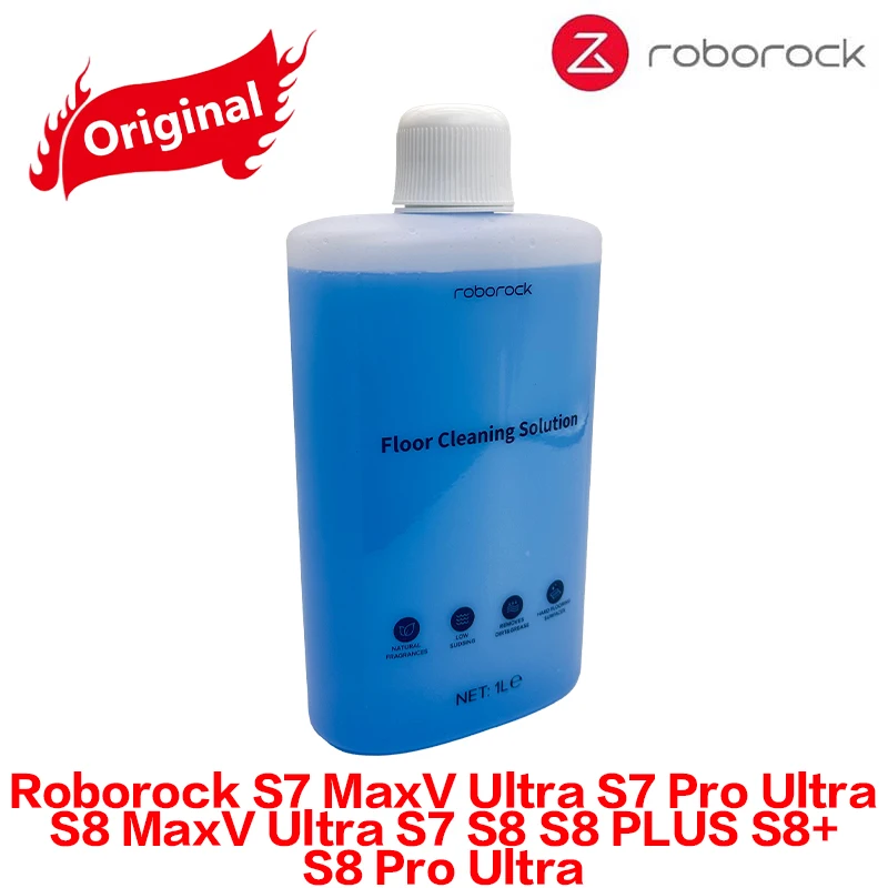 Solution de nettoyage des sols 1L Roborock S7 MaxV Ultra S7 Pro Ultra S8 MaxV Ultra S7 S8 S8 PLUS S8+ S8 Pro Ultra Pièces Aspirateur