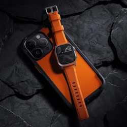 Soft Silicone Band For Apple Watch 49MM 42MM 45MM 41MM Sport Strap Correa Rubber Bracelet For iWatch Series Ultra 8 7 6 5 SE 3 2