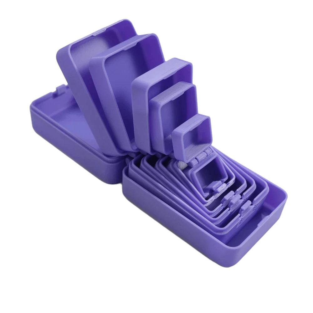 Portable 3D Printed Jewelry Storage Box 7-Layer Creative Hidden Safe Box Surprise Gift Decorative Nesting Box Travel