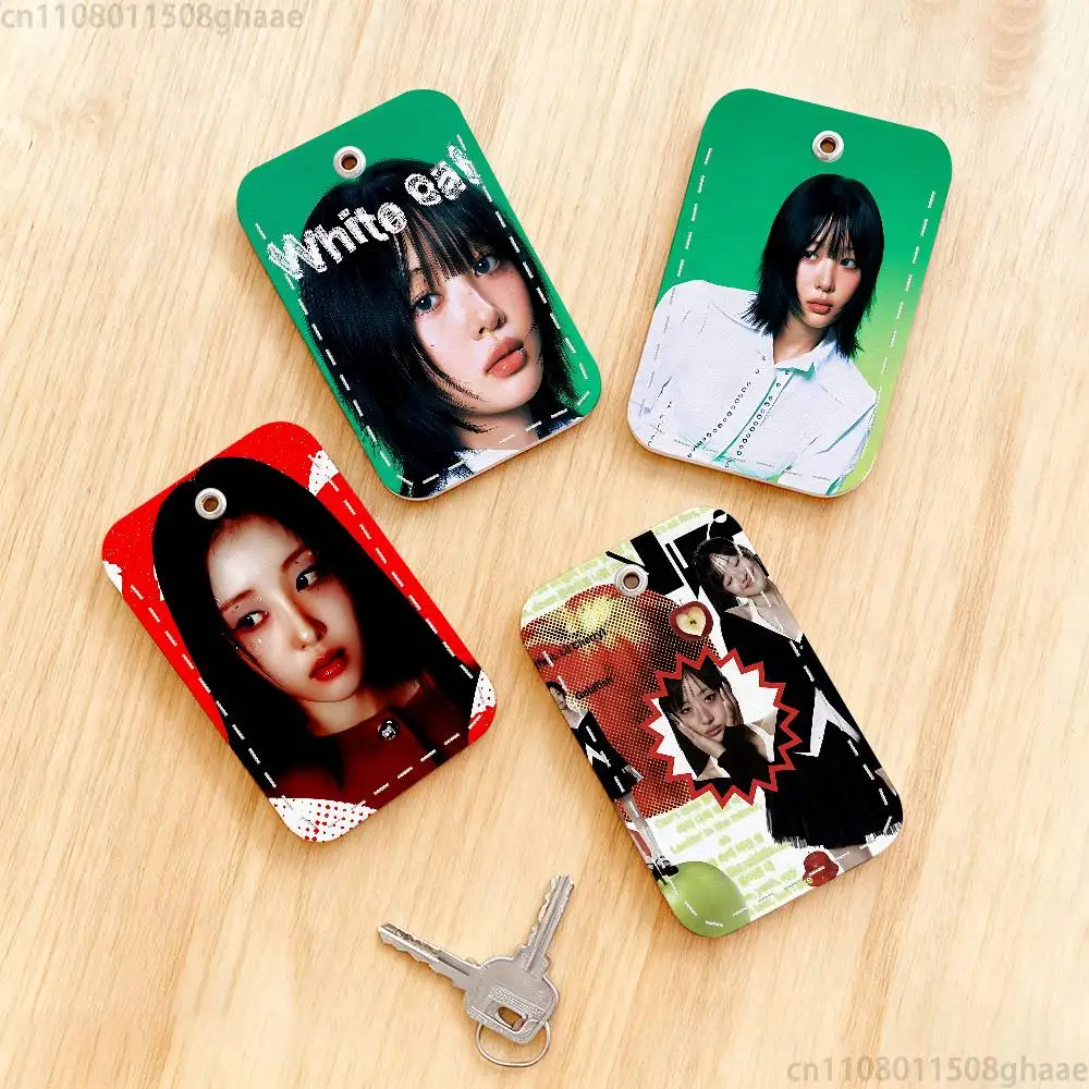 

yves album cover Personalised Print Card Holder Suitable For Holder Girls Door Card Case Women Badge Holder Keychain