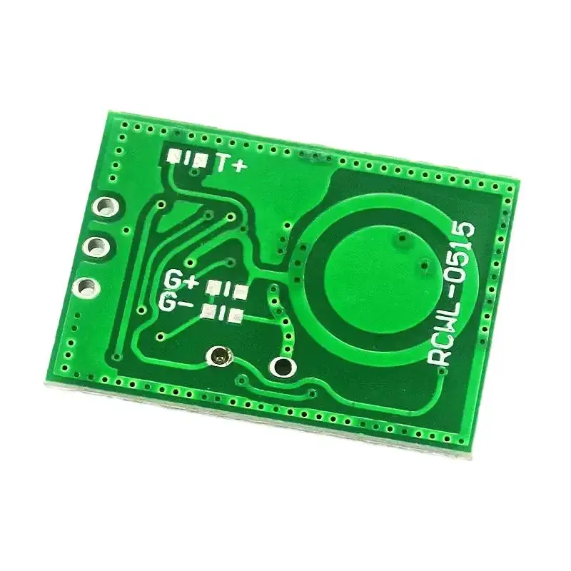 Le Module de détection micro-ondes longue Distance 2.7G RCWL-0515 12-15M, 5 pièces, adapté à la lampe de Garage/lampe UV