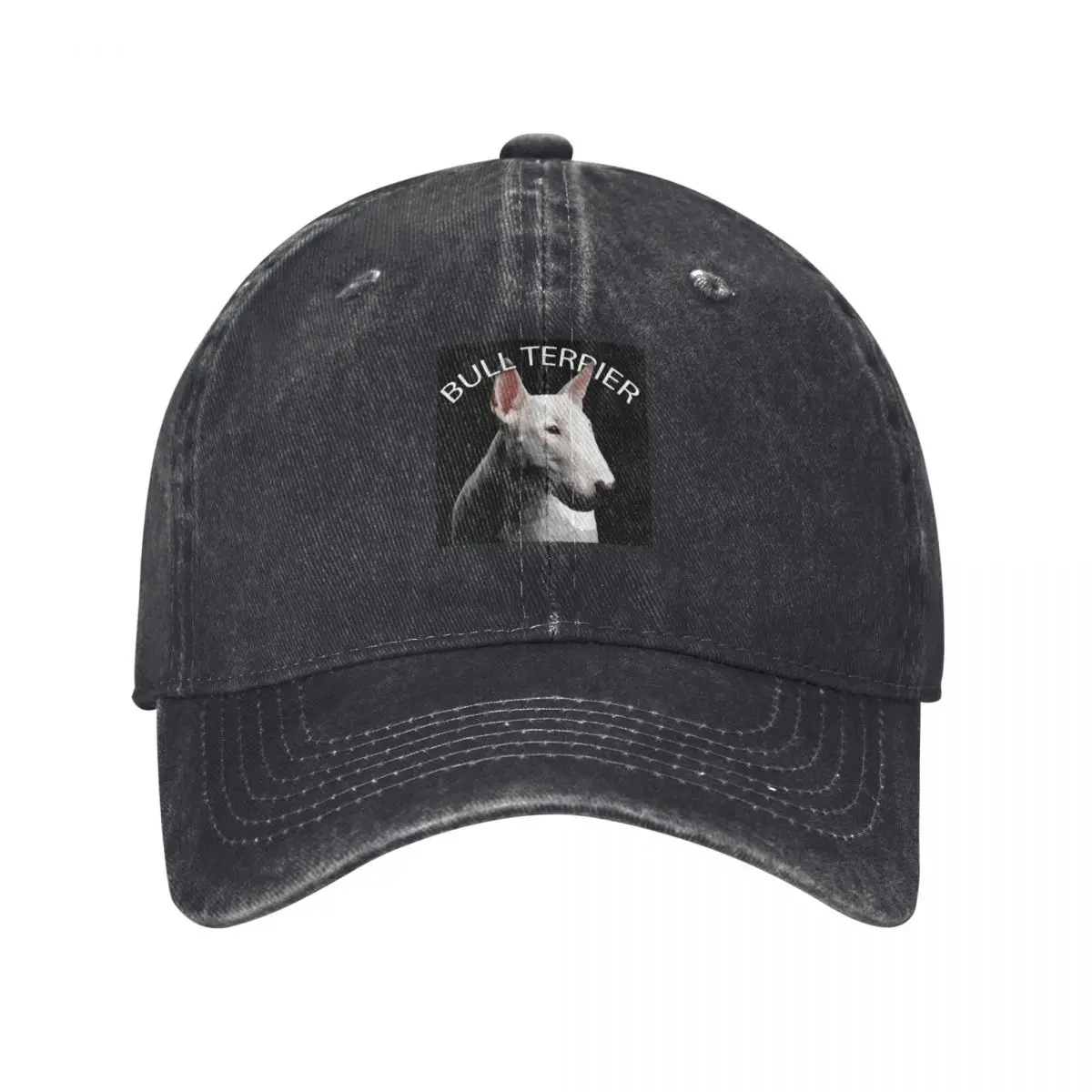 

Bull terrier Baseball Cap Snap Back Hat hard hat Golf Men Women's