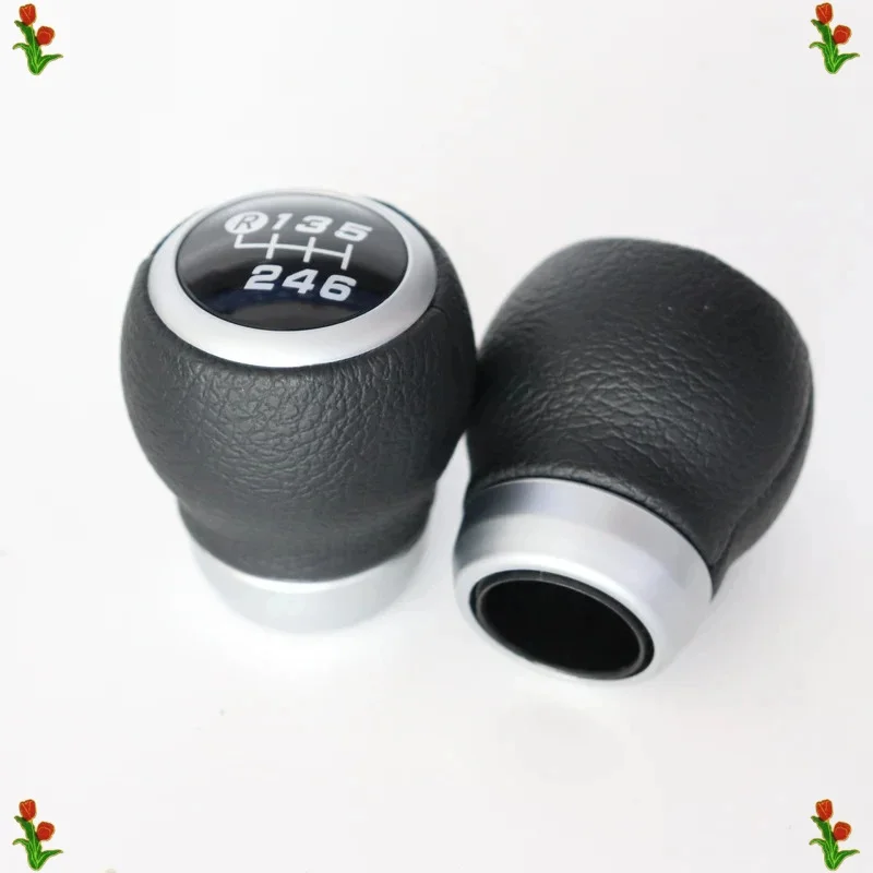 Leather Wrapped Gear Shift Handball Fit Subaru Manual Gear Lever Car Gear Head Shift Knob Upgrade Accessory