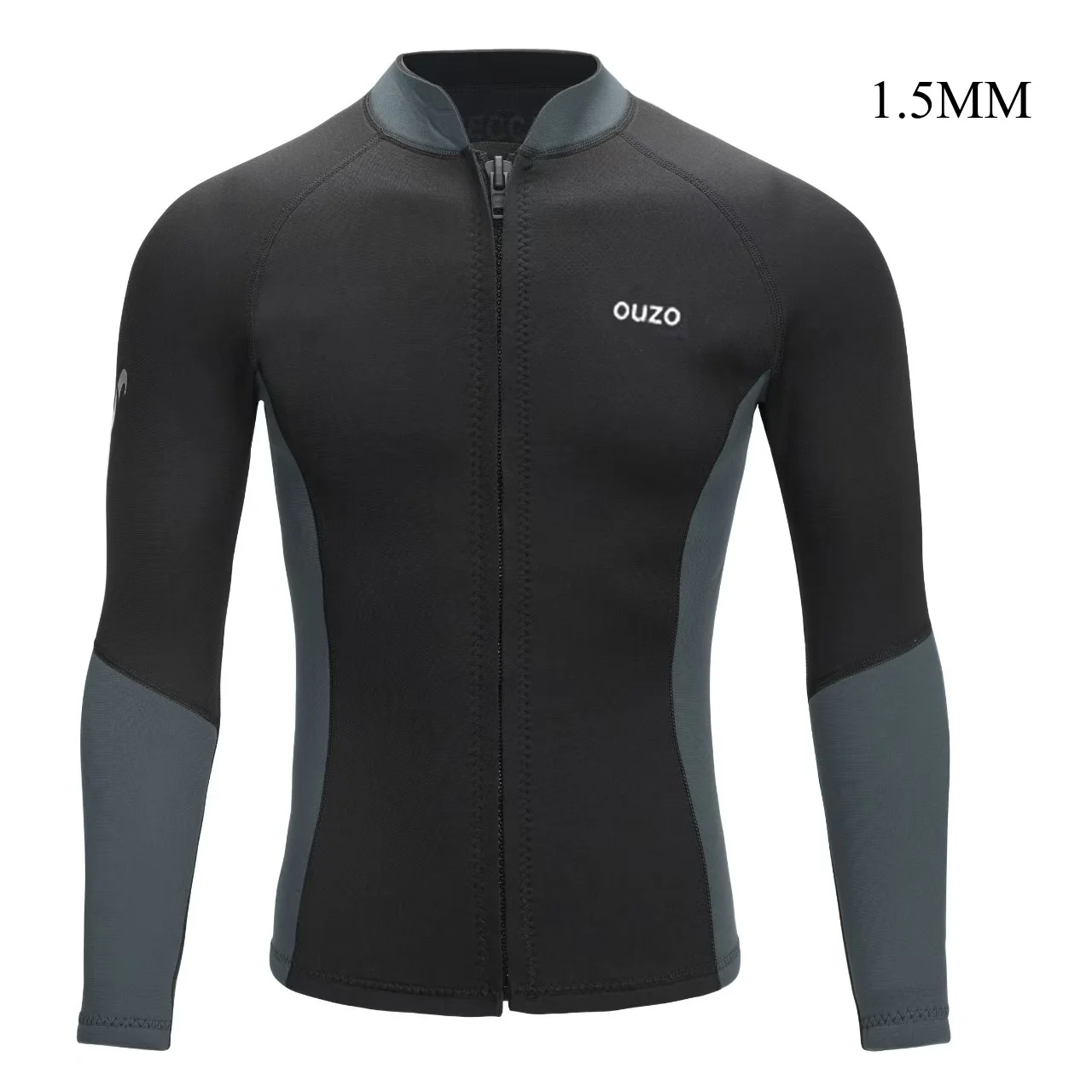 

Гидрокостюм из неопрена 1,5 мм с длинными рукавами для подводной охоты, дайвинга, снорклинга, каякинга, сохраняющий тепло