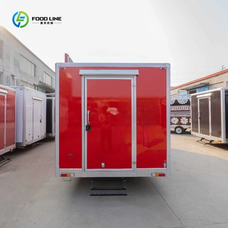 Reboque de comida personalizado de 18 pés EUA DOT Fast Food Concession Catering Preço de fábrica totalmente equipado
