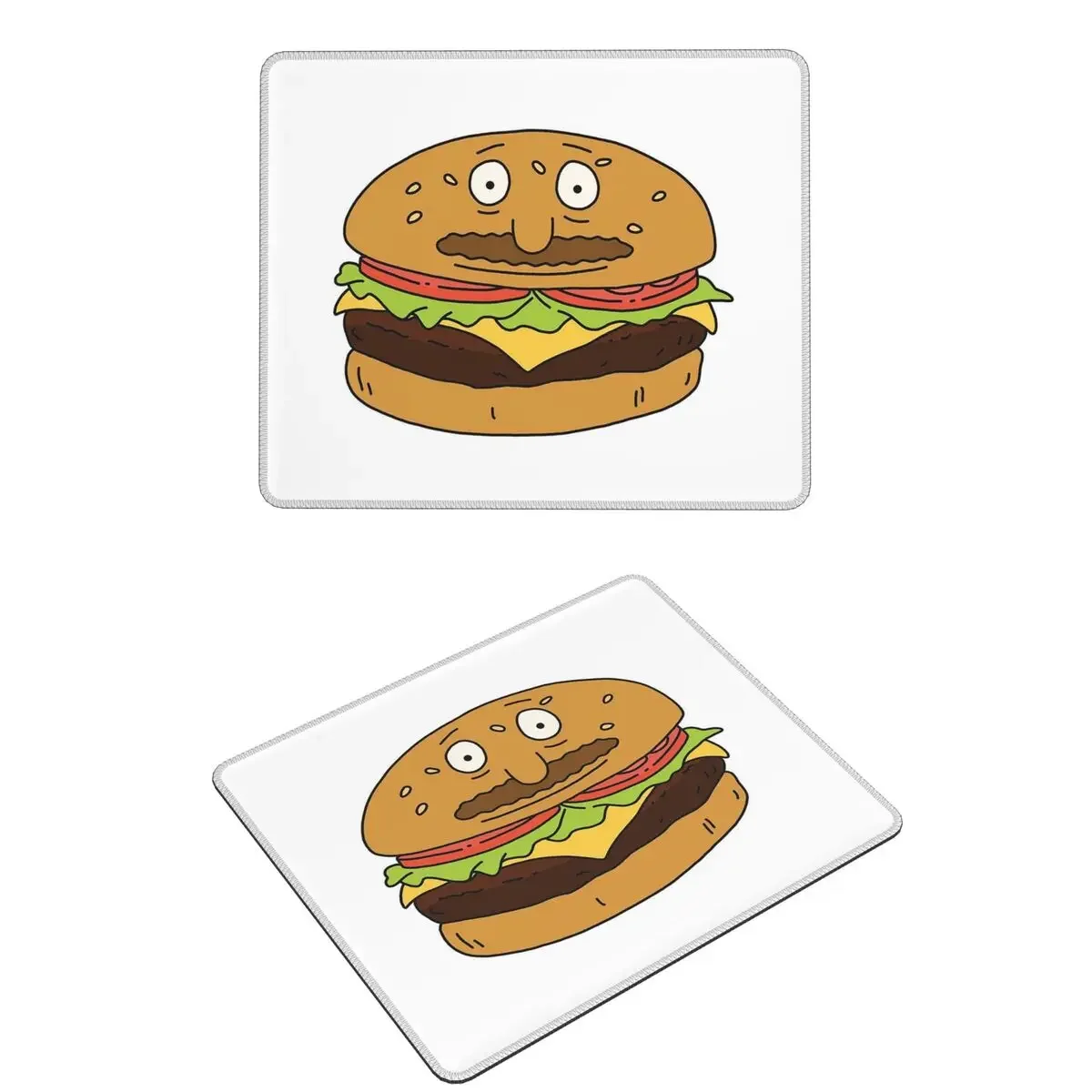 Bob As A Burger Mouse Pad Computer Keyboard Mouse Mat Gamer PC Laptop Desk Mat Office Accessories Table Mats