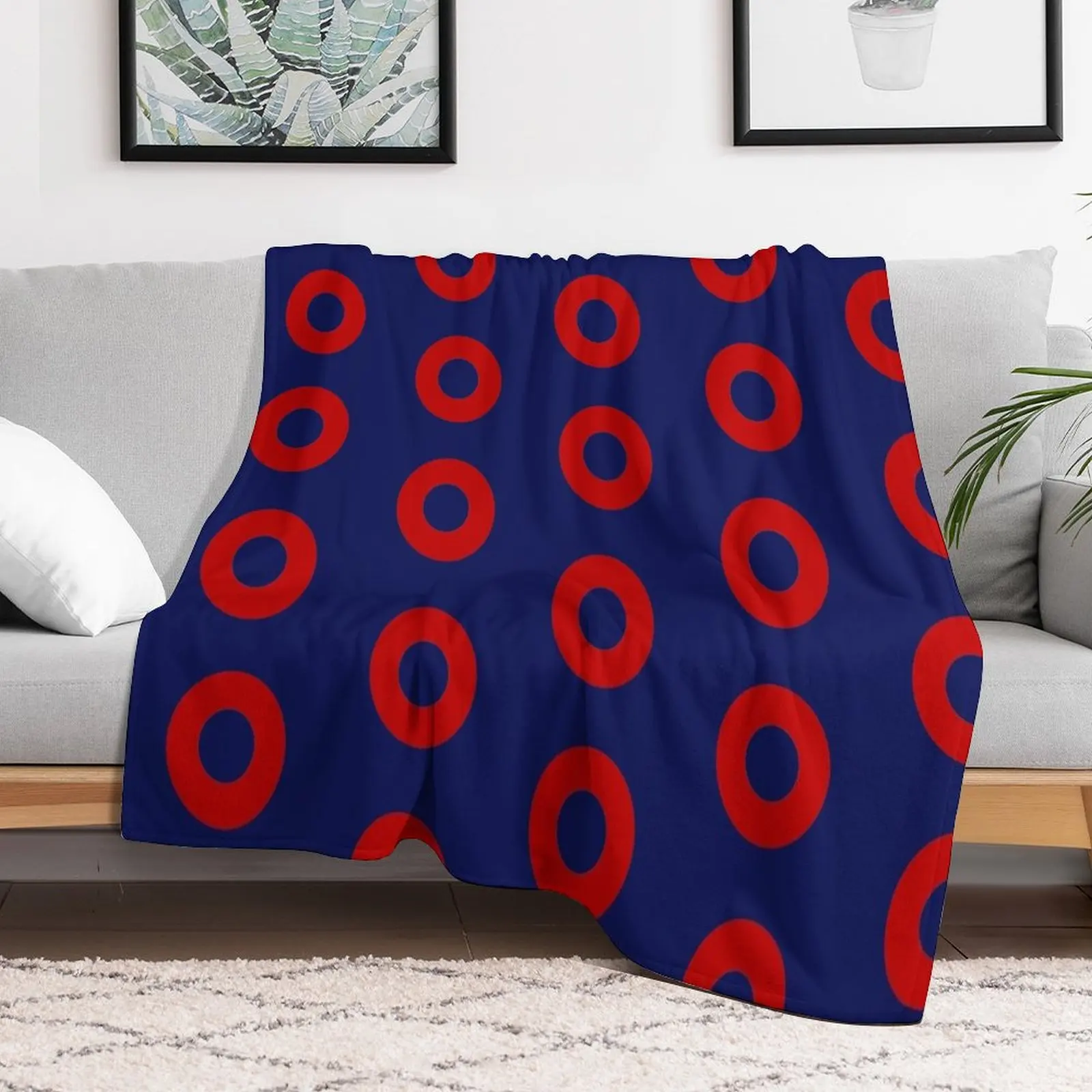 Phish Fishman Donut Throw Blanket Bed heavy to sleep Beach Soft Beds Blankets