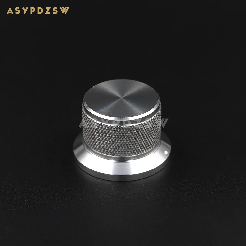 

1 PCS 38*30*25mm Amplifier Volume potentiometer Aluminum knob Knurled Silver/Black/Golden (Optional)