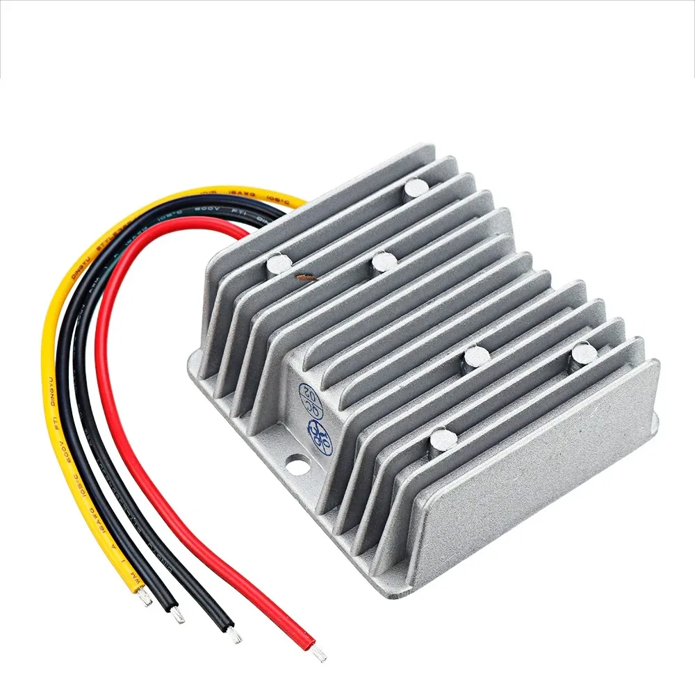 36V 48V do 24V 10A 15A 20A Step Down DC DC Power Converter Voltage Regulator 48 Volt to 24 Volt Buck Module for Truck Car ROHS