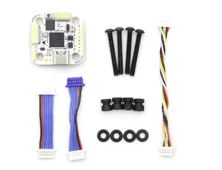 ZEX ATHENA H743 Mini Flight Controller + 80A 4-in-1 ESC Stack for FPV Racing Drones - Dual Gyro, AT7456E OSD, H7 Analog HD VTX
