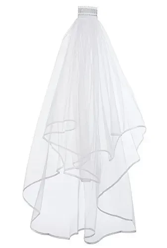 Wedding Bridal Veil With Comb for Bride Hen Night Accessories voile mariage