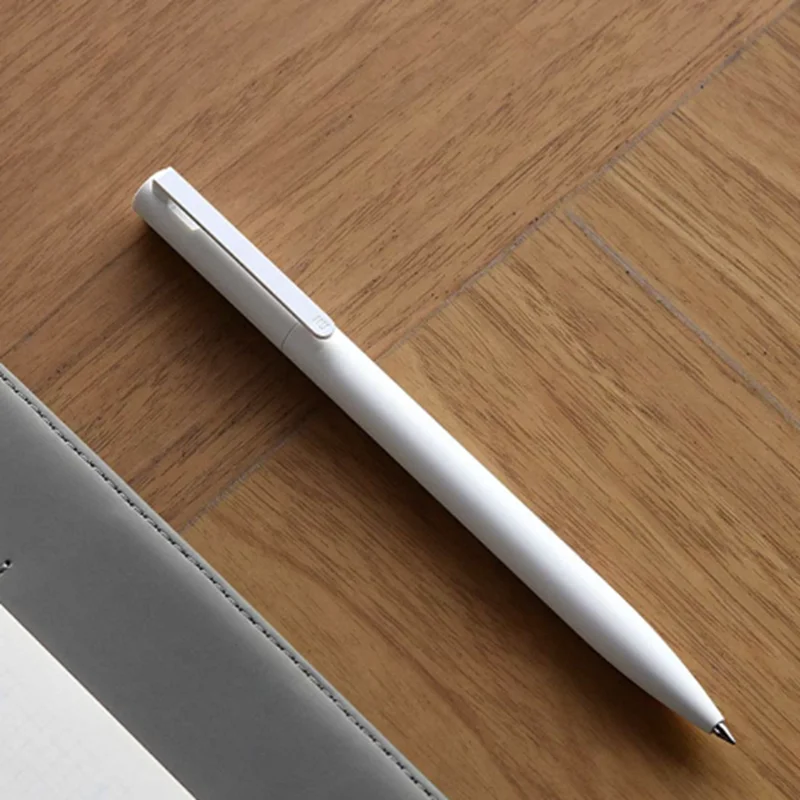 الأصلي Xiaomi Mijia Gel Pen MI Pen 0.5 مللي متر توقيع القلم PREMEC السلس سويسرا عبوة MiKuni اليابان الحبر (أسود/أزرق) أفضل هدية