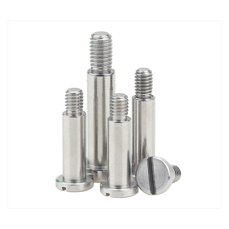 M2.5 M3 M3.5 Stainless Steel Slotted Plug Positioned Shaft Shoulder Step Screw Plug Limit Screw Bearing Bolt Length 3-20mm