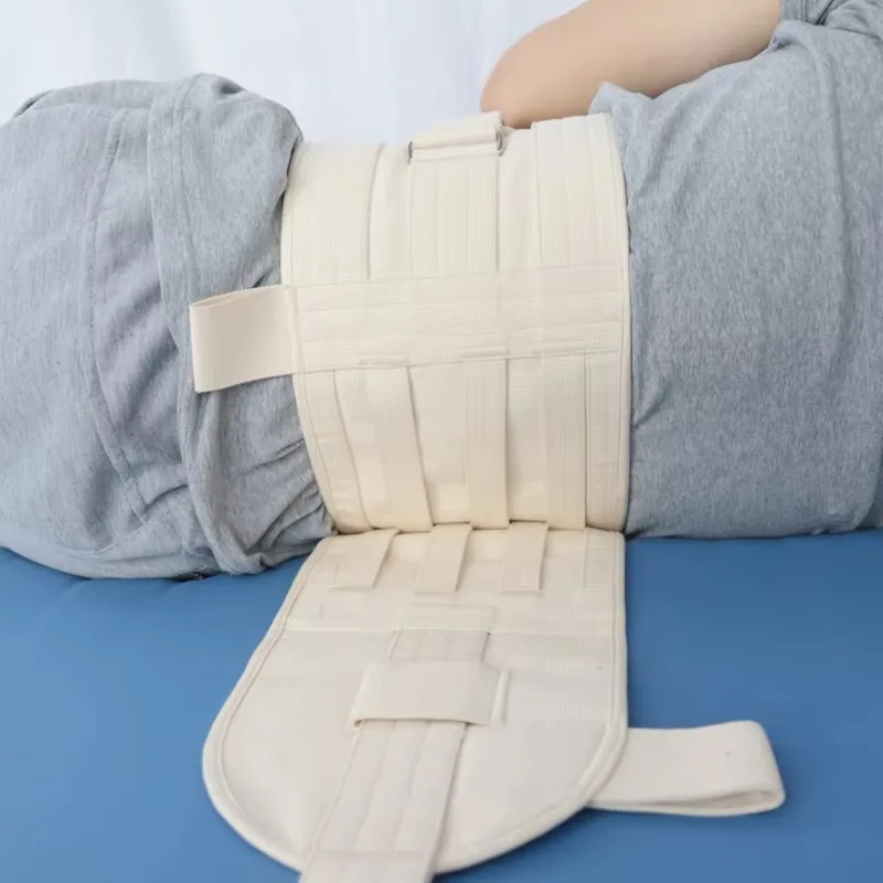Lying Waist Magnetic Lock Strap Binding for Nursing and Restraining Mentally Patients