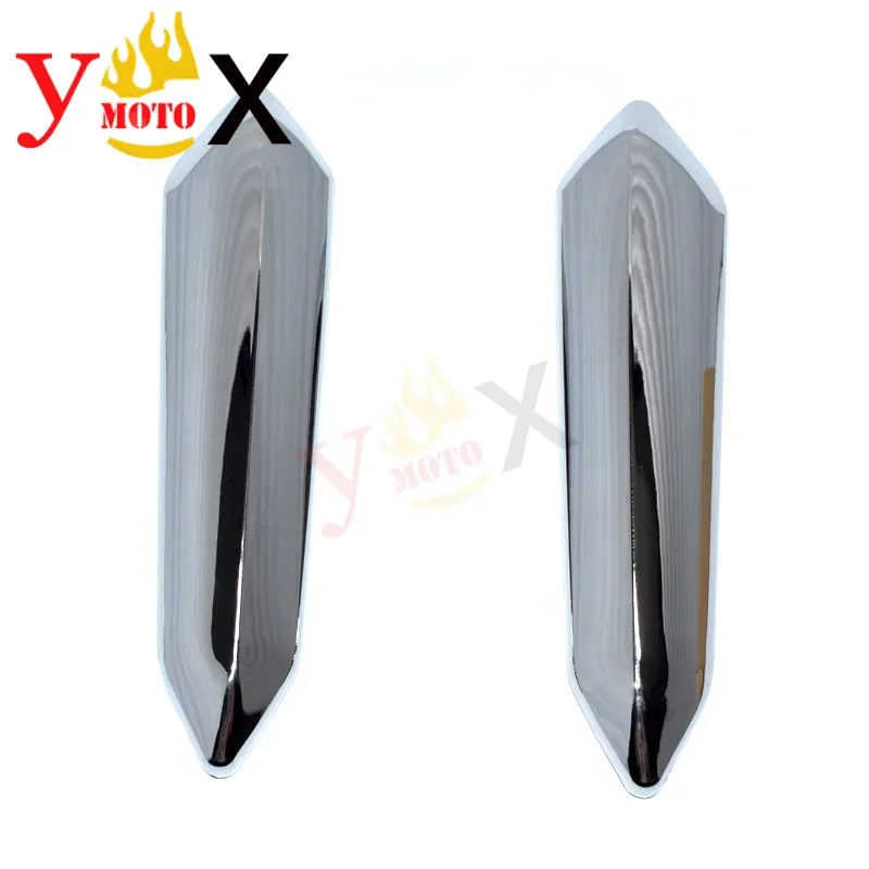 F6B Motorrad Chrom ABS Windschutzscheibe Windschutz Strut Akzent Trim Abdeckung Aufkleber Dekorativ Für Honda Goldwing GL1800 2018-2020 19