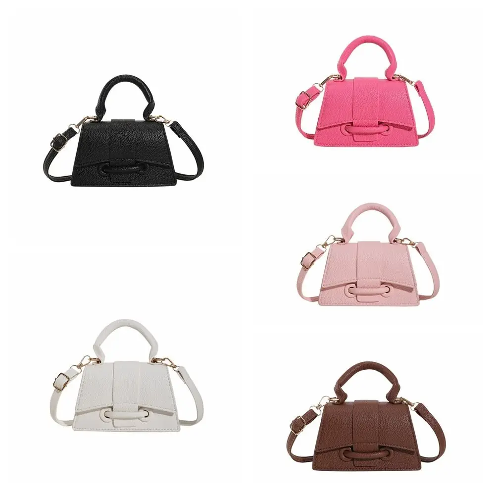 Candy Color PU LeatherCrossbody Bag Messenger Bag PU Leather Small Square Bag Clutch Purse Phone Bag PU Leather Shoulder Bag