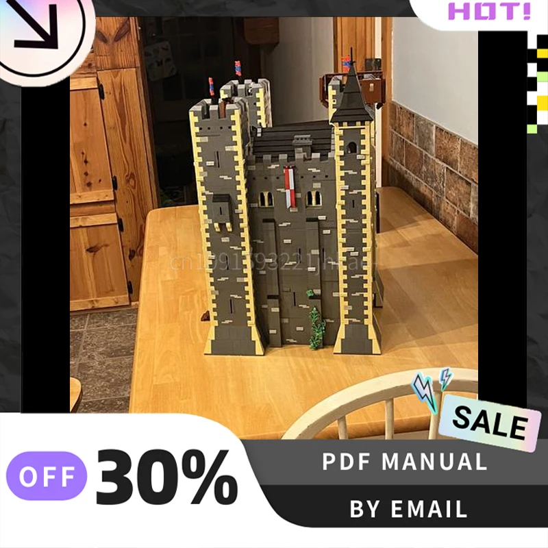 [12171PCS] Customized MOC Warchester Castle Creative Building Blocks Set STEM Toys DIY Construction Model Kit Birthday Gifts