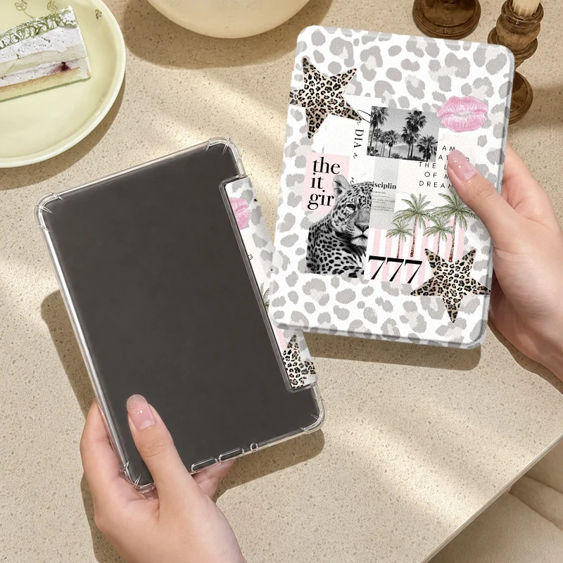 Clear TPU Soft Case for Kindle Paperwhite5(2021),Paperwhite12,10th/11th Gen,Slim Lightweight,Reinforced Corners,Daily Protection