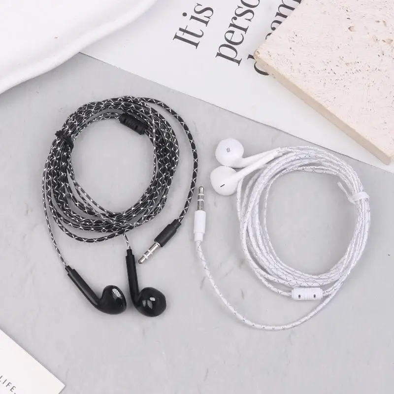 2m Kabellänge Kabelgebundene Ohrhörer In-Ear-Monitor Musik- und Gaming-Ohrhörer Kopfhörer 3,5mm Heavy-Bass-Headset – Detail 4
