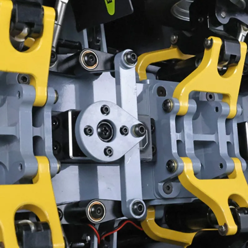 

1/14 Fury Bear Съемный гусиная шея 2 + 5 осей Металлический тяжелый прицеп для TAMIYAYA RC Трактор Электрический экскаватор TH20431-SMT6