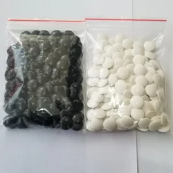 New Foreign Trade Products Small Plastic Weiqi  Small Double Convex  Black and White Mini Chessmen 361 Grains