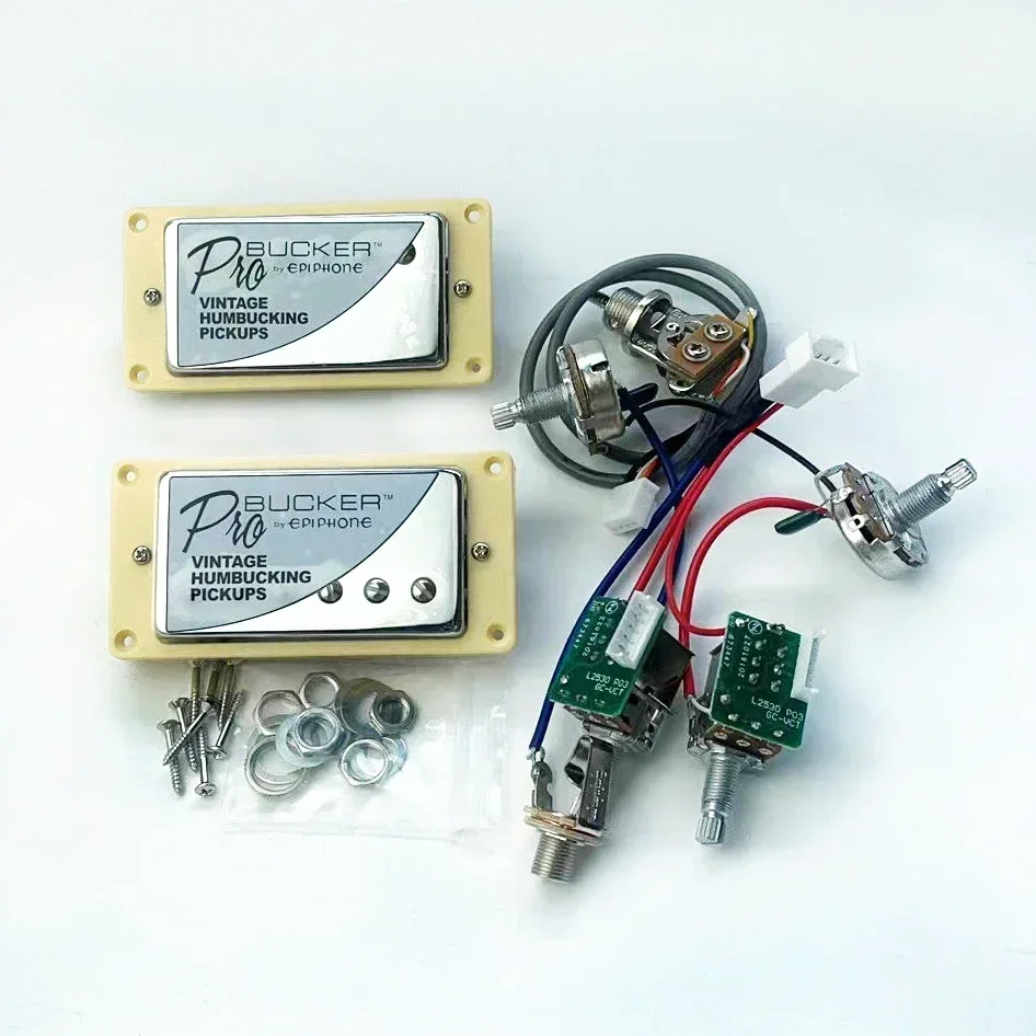 

Q-X-музыкальный магазин-оригинальный подлинный стандарт Alnico 5 ProBucker двухтактный 2V2T жгут проводов электрогитара хамбакер звукосниматель 1 компл.