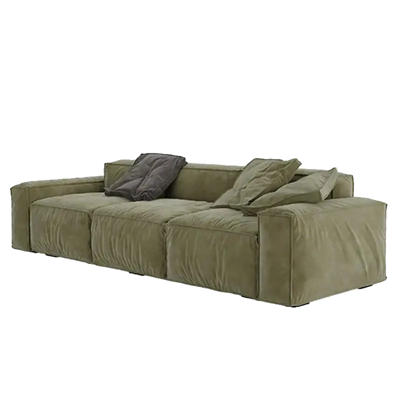 

Straight row light luxury simple sofa living room