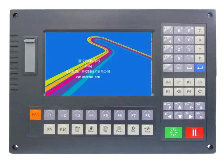 CNC Controller CC-S4D  for plasma cutting CC-S4C Built in arc control torch height control with lfter and remote controller