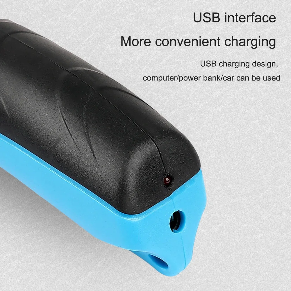 Portable Electric Scissors Handheld Cloth Fabric Leather Cutting Machine Rechargeable Sewing Cutting Knife Household Power Tool